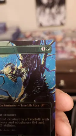 Lignify Rainbow Foil Secret Lair Drop MTG SLD Iron Maiden Magic The Gathering - Image 4