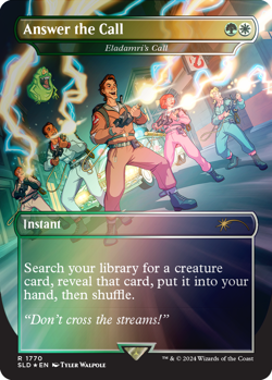 MTG Secret Lair x Ghostbusters: The Real Ghostbusters (Rainbow Foil Edition) NEW - Image 2