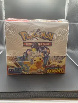Pokemon TCG Scarlet & Violet Surging Sparks Booster Box FACTORY SEALED - Image 1