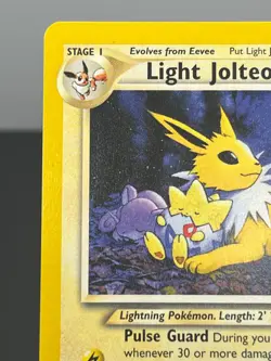 NM - Light Jolteon 48/105 - Pokemon TCG Vintage 2000 Neo Destiny - Image 2