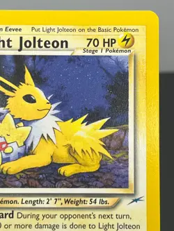 NM - Light Jolteon 48/105 - Pokemon TCG Vintage 2000 Neo Destiny - Image 5
