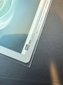 Pokemon TCG SVE Miscut Misprint Error Darkness Energy W/ Alignment Dot - Image 3