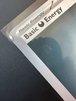 Pokemon TCG SVE Miscut Misprint Error Darkness Energy W/ Alignment Dot - Image 4