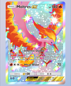 Moltres Full Art Shiny 2?, Pokemon TCG Pocket, Eevee Grove, English - Image 1