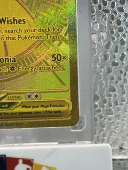 Mega Gardevoir ex 187/132 Me01: Mega Evolution Gold Pokemon Mint NM Pack Fresh - Image 4