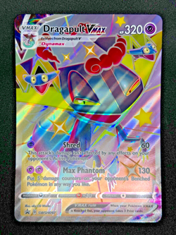 Dragapult VMAX [SWSH097] JUMBO, Oversized, Shiny Black Star Promo, Pokemon TCG - Image 1