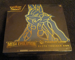 Pokemon Center Mega Evolution Lucario ETB Elite Trainer Box BRAND NEW Sealed - Image 1