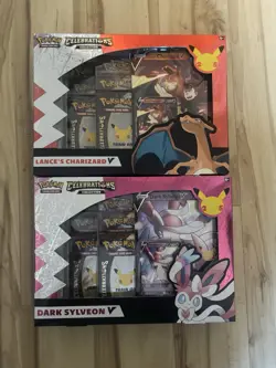 Pokemon TCG 1x Dark Sylveon V + 1x Lance's Charizard V Boxes *NEW* - Image 1