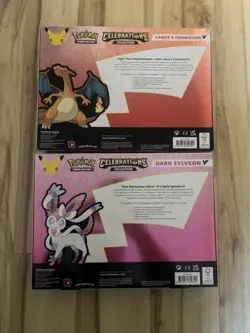 Pokemon TCG 1x Dark Sylveon V + 1x Lance's Charizard V Boxes *NEW* - Image 2