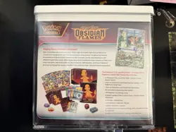 Obsidian Flames Pokemon Center ETB Elite Trainer Box Sealed With Case - Image 2