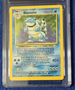 Pokemon ~ Blastoise Holo - Base Set - 1999 - Wizards of the Coast - CGC 5.5 Ex+ - Image 3