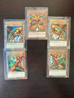 Exodia the Forbidden One Set - Quarter Century Secret Rare - Yugioh! - NM - Image 1