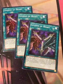 YUGIOH - LEGEND OF HEART X3 - LEDD - COMMON - 1ST ED - NM - Image 1