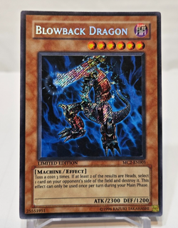 Blowback Dragon MC2-EN005 Secret Rare Yugioh 188 - Image 1