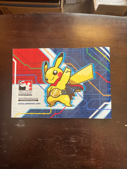 2014 Pokemon World Championships Card Deck (50 cards) Pikachu Pin and Guide Rare - Image 2