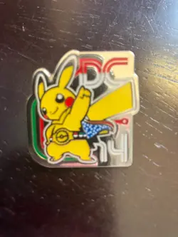 2014 Pokemon World Championships Card Deck (50 cards) Pikachu Pin and Guide Rare - Image 5