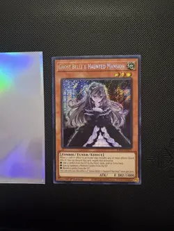 Ghost Belle & Haunted Mansion RA01-EN011 Secret Rare Card 1st - Image 1