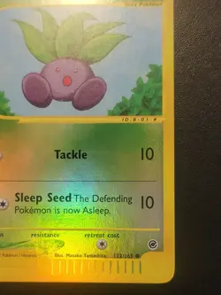 ODDISH 2002 POKEMON E-CARD SERIES EXPEDITION REVERSE HOLO 122/165 LP - Image 4