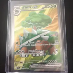 Torterra ex 185/162 Temporal Forces Full Art Ultra Rare Holo Pokemon Card NM - Image 1