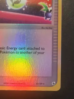 Pokemon Card - Energy Switch FireRed & LeafGreen 82/109 Reverse Holo - Image 5