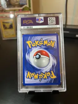 Raikou 2001 Pokemon Card #13 Neo Revelation Holo Rare PSA 7 - Image 2