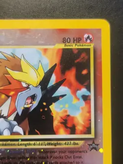 Pokemon TCG - Entei #34/53 WoTC Promo Pokemon Reverse Holo Card - Image 5