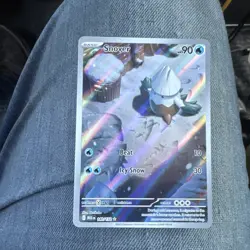 Snover Illustration Rare 140/132 Mega Evolution Pokemon TCG Near Mint Card NM - Image 1
