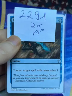 Mental Misstep + Gitaxian Probe • White Border • Mystery Booster 2 • Mtg (2291) - Image 3