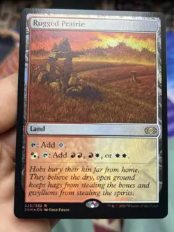 Foil Rugged Prairie • 2XM Double Masters • Pack Fresh • Mtg (2178) - Image 1