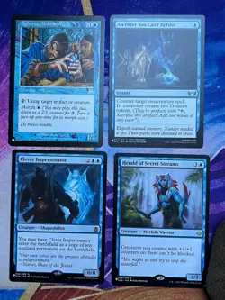 Mystery Booster 2 Blue Lot • Herald Of Secret Streams Etc • Mtg (2293) - Image 1