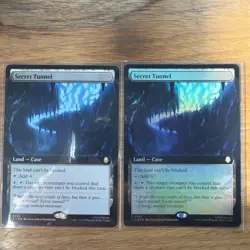 2x Secret Tunnel (Extended Art) - Avatar: The Last Airbender (TLA) Foil NM MTG - Image 1