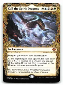 Call the Spirit Dragons (Showcase) #309 Tarkir: Dragonstorm - Image 1