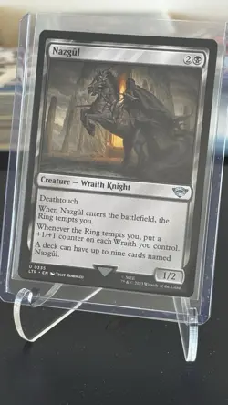 Magic: MTG Nazgul (0335) The Lord of the Rings: Tales of Middle-Earth Non-Foil - Image 1