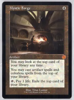 1x Mystic Forge - The Brothers' War Retro Artifacts - Near Mint - Image 1