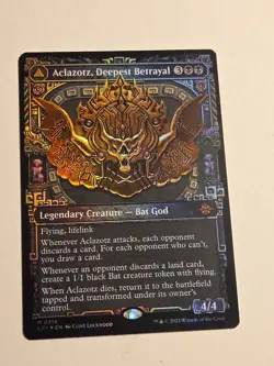 Aclazotz, Deepest Betrayal (Showcase) FOIL X1 LCI MTG Lost Caverns of Ixalan - Image 1