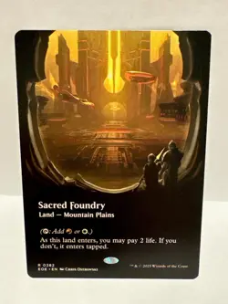 Sacred Foundry (Borderless) Edge of Eternities Regular Near Mint - Image 1