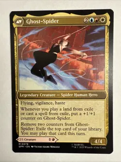 Gwen Stacy Ghost-Spider Spider-Man English M Magic The Gathering M0078 Mythic - Image 2
