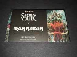 MTG Magic the Gathering Secret Lair Eddie Unchained Rainbow Foil Edition IN HAND - Image 1