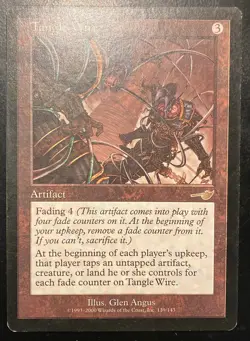 mtg magic tangle wire nemesis ENGLISH enchevetrement de cables - Image 1