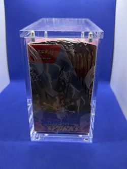 Pokemon Surging Sparks Booster Box New Factory Sealed With Acrylic Case Mint #2 - Image 4
