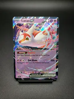 Pokemon TCG Latias EX Surging Sparks Scarlet & Violet Double Rare - Image 1