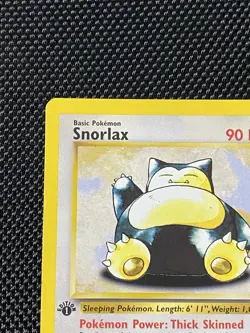 Snorlax 27/64 Jungle Set Non-Holo Rare Card 1st Edition WOTC Pokemon - Image 2