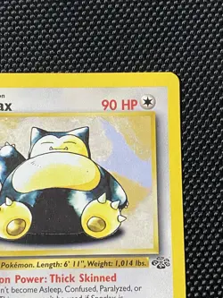Snorlax 27/64 Jungle Set Non-Holo Rare Card 1st Edition WOTC Pokemon - Image 3