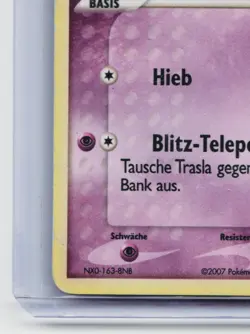 Trasla - Ralts Pokemon Karte TCG 59/108 Holo EX Power Keepers /Q45 - Image 5