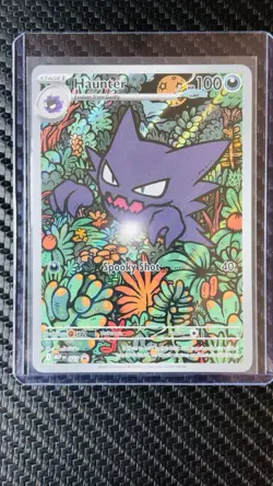 Haunter 27 Illustration Rare Holo Full Art Promo Pokemon Mega Evolution Mint 💎 - Image 1
