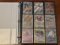 Pokemon LOT w/ Binder + S&V + alt arts + Secret Rares + HITS + MORE - Image 1