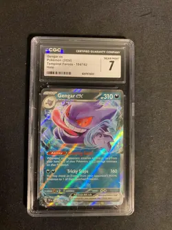 Gengar EX Double Rare #104 - CGC MINT 9 - 2024 Temporal Forces - Pokemon TCG - Image 1