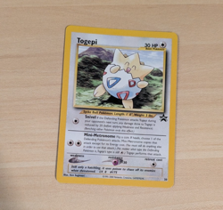 Pokemon TCG Togepi WotC Black Star Promo #30 NM+ (2001) Unplayed - Image 1