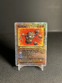 Pokemon TCG Geodude 77/110 Legendary Collection Reverse Holo HP/DMG - Image 1