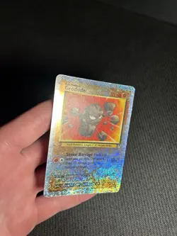 Pokemon TCG Geodude 77/110 Legendary Collection Reverse Holo HP/DMG - Image 4